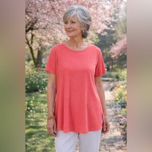 Sympli Coral Tee
